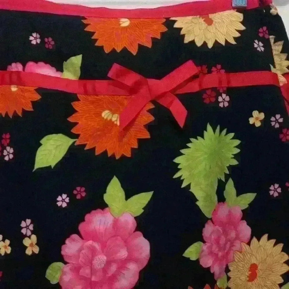 George size 10 100% cotton floral boho A line skirt midi lightweight y2k retro - Picture 2 of 5